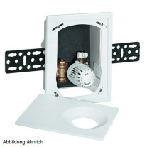 Heimeier UP-Kasten Multibox RTL chrom mit RTL, verchromt 9304-00.801