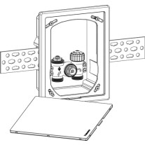 Heimeier UP-Kasten Multibox C/E mit Thermostat-Oberteil, weiß 9308-00.800