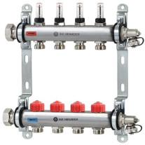 Heimeier Heizkreisverteiler Dynacon 150 automatischer Durchflussregler, 8 Heizkreise 9346-08.800
