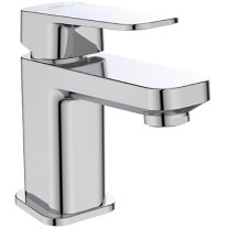 Ideal Standard Tonic II Waschtischarmatur Piccolo chrom, Ausladung 100mm, 5 l/min. A6331AA