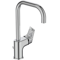 Ideal Standard Tesi Waschtischarmatur mit Ablaufgarnitur chrom, Ausladung 160mm, 5 l/min. A6571AA