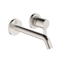 Ideal Standard Wand-Waschtischarmatur JOY, BS2 Ausladung 180mm rund runde rose tte, chrom A7378AA