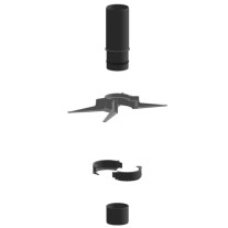 Atec Montage-Set DN60 für Rohr flexibel 0327