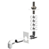Atec Schacht-Set PT DN60/100-DN80 Edelstahl 0581