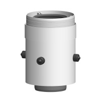 Atec Kesselanschluss mit Messöffnung PT Uni gerade DN80/125 1820