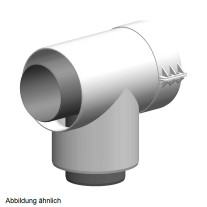Atec T-Stück für Kaskade DN110/160 (D80/125) 3505