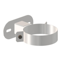 Atec Wandabstandhalter DN60/100, 50-360mm Edelstahl weiß 710745