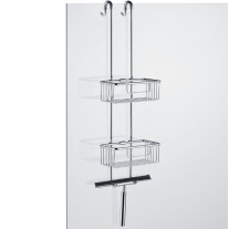 Avenarius Serie Körbe Duschkombination 2-fach mit Wischer 9014061010