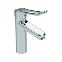 Ideal Standard Ceraplus 2 Waschtischarmatur Grande mit Bügelgriff chrom, Ausladung 123mm BC104AA