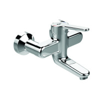Ideal Standard Ceraplus 2 Wand-Waschtischarmatur 180mm Chrom, Ausladung 180-199mm, absperrbaren S-Anschlüssen BC110AA