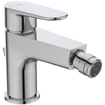 Ideal Standard Bidetarmatur Cerafine O mit Ablaufgarnitur Ausladung 132mm chrom BC705AA