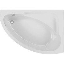 Belli Milano Raumspar-Badewanne L: 150 B: 104 H: 40cm 0020012000001 weiß Ausfuehrung rechts