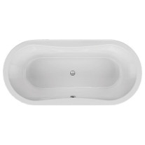 Belli Gomera Oval-Badewanne L: 180 B: 80 H: 48,5cm 0020088000001 weiß