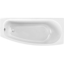Belli Compact Raumspar-Badewanne L: 169 B: 74 x 43cm rechts 0020153000001
