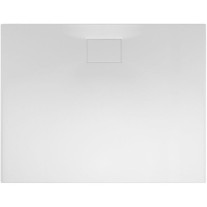 Belli Flat Carré E Rechteck-Duschwanne L: 120 B: 100 H: 1,2cm 0030339000001 weiß, inkL: Abdeckung eckig weiß 