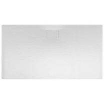Belli Flat Carré E Rechteck-Duschwanne L: 140 B: 80 H: 1,1cm 0030340000001 weiß, inkL: Abdeckung eckig weiß 