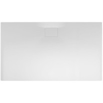 Belli Flat Carré E Rechteck-Duschwanne L: 140 B: 90 H: 1,1cm 0030341000001 weiß, inkL: Abdeckung eckig weiß 