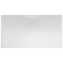Belli Flat Carré E Rechteck-Duschwanne L: 150 B: 90 H: 1,1cm 0030343000001 weiß, inkL: Abdeckung eckig weiß 