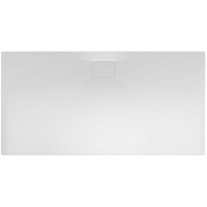Belli Flat Carré E Rechteck-Duschwanne L: 160 B: 80 H: 1,2cm 0030344000001 weiß, inkL: Abdeckung eckig weiß 