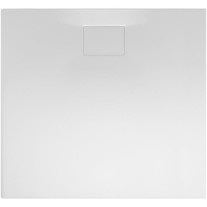 Belli Flat Carré E Rechteck-Duschwanne L: 90 B: 80 H: 1,1cm 0030351000001 weiß, inkL: Abdeckung eckig weiß 
