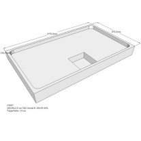 Belli Duschwannenträger für Arenal E 150x90cm SD94226