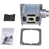 Bosch Abgaszubehör für Austausch, Abgasanschluss waagerecht Abgaszubehör AZ 325 7719002288