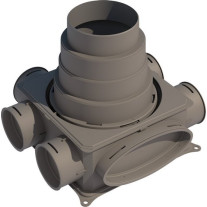Bosch VK 125-B Luftverteilkasten Kunststoff 1-lagig 7738100818