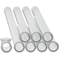 Bosch Set Abgasrohre d: 80 mm, 10m + Prüfrohr Set Abgasrohre d:80 mm, 10m + Prüfrohr 7738112598