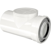 Bosch Rohr konzentrisch mit Prüföffnung, d: 80/125 Abgaszubehör FC-CR80 7738112666