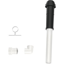 Bosch Grundbausatz C33x, schwarz, d: 60/100mm Abgaszubehör FC-Set60-C33x, hinten 7738112773