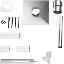 Bosch Grundbausatz C93x, d: 60/100mm, Edelstahl Abgaszubehör FC-Set60-C93x 7738112780