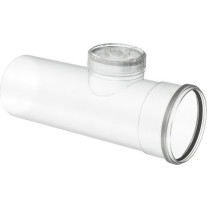 Bosch Rohr mit Prüföffnung, d: 125mm, L: 250mm Abgaszubehör FC-SR125 7738113114