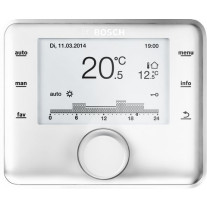 Bosch außentemperaturgeführter Regler CW 400 für bis 4 Heizkreise und 2 WW-Ladekreise 7738113412