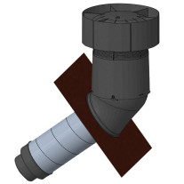 Bosch Dachdurchführung Schrägdach für DN160 7738113691