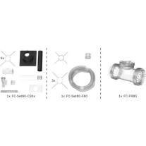Bosch Abgas-Paket Schacht flexibel, 80/125, 15m, raumluftunabhängig Abgas-Standardpaket BOPA FC15 7739617755