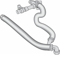 Buderus Anschluss-Set S-flex S120/S135/S160 63016494