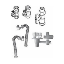 Buderus AS7-AP Anschluss-Set 7, Aufputz GA-BS, Siphon, HA, U-Flex, Speicher unten 7736613434