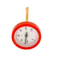 Buderus Thermometer rot NG50, 0-120 Grad C 87182214750