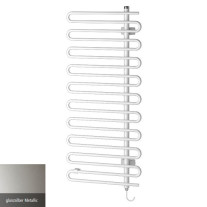 Kermi Icaro-E Designheizkörper H: 142,1 B: 60cm glanzsilber CRE1A140060WFXK