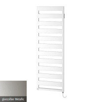 Kermi Casteo-E Designheizkörper H: 125,9 B: 60cm glanzsilber CTE10120060WJXK