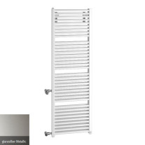 Kermi Duett-D Designheizkörper H: 149,2 B: 78,4cm glanzsilber DUN2D150075WLXK
