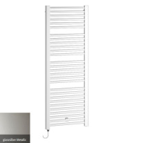Kermi Basic-E gerade Badheizkörper H: 80,4 B: 89,9cm glanzsilber E0E10080090WIXK