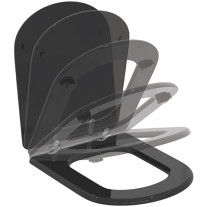 Ideal Standard WC-Sitz mit Softclosing Schwarz E2518GB