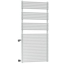 Arbonia Bagnotherm Flex H: 1.200 B: 450mm, weiß RAL9016, Anschluss 12 links, Nabenabstand 500mm E3F101200452LXA