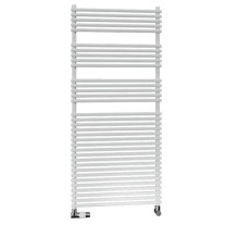 Arbonia Bagnotherm zweilagig H: 1.200 B: 500mm, weiß RAL9016, Anschlussbild 68/86 unten seitlich E3N201200502XXA