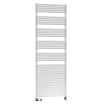 Arbonia Bagnotherm zweilagig H: 1.800 B: 450mm, weiß RAL9016, Anschlussbild 68/86 unten seitlich E3N201800452XXA