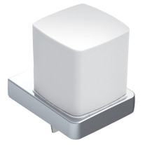 Emco Einhand-Seifenspender Trend Glasteil satiniert chrom 022100101