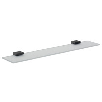Emco Ablage Loft Glasteil satiniert 600mm schwarz 051013360