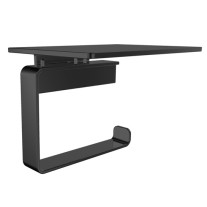 Emco Papierhalter mit Ablage Loft schwarz 059813303  