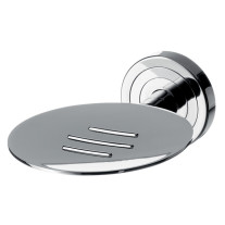 Emco Seifenhalter Polo Metallablage, diebstahlgeschützt, chrom 073000102